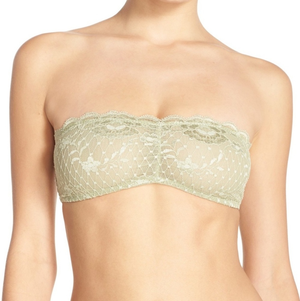 Free People strappy lace bandeau